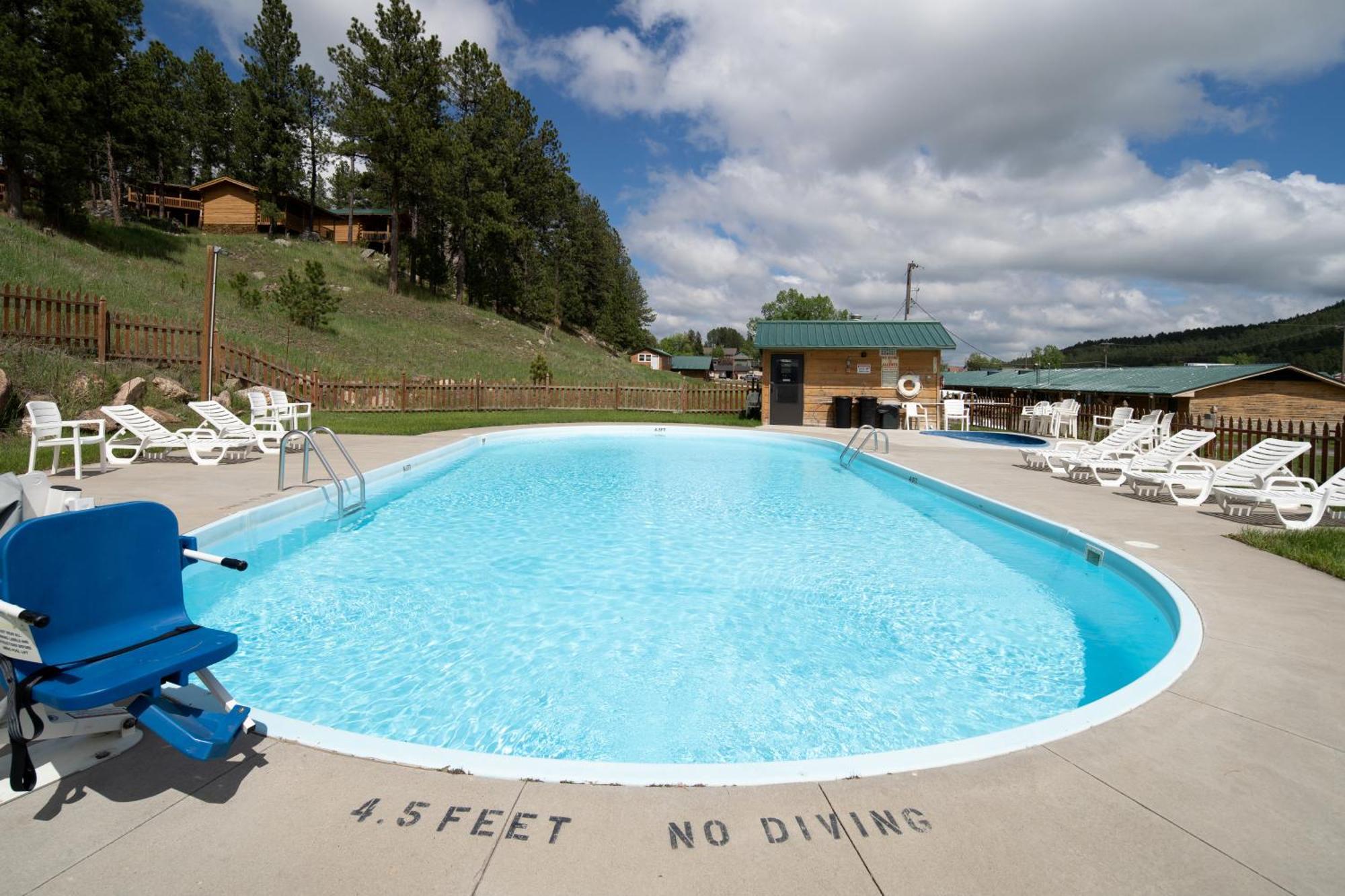 Rock Crest Lodge & Cabins Custer Exterior foto